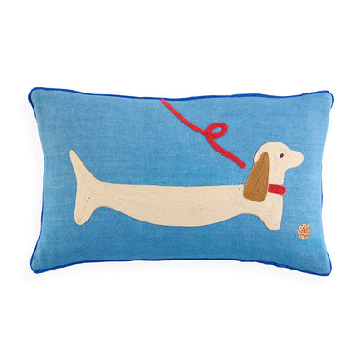 Playa Dachshund Pillow by Jonathan Adler