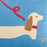 Playa Dachshund Pillow by Jonathan Adler