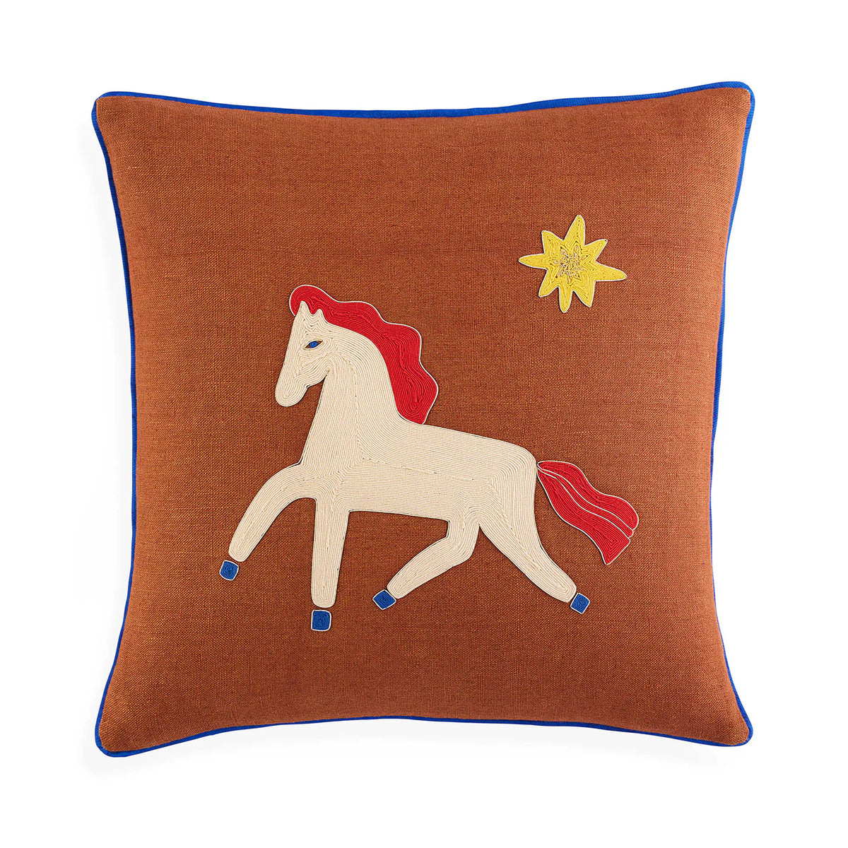 Playa Horse Pillow by Jonathan Adler