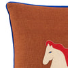 Playa Horse Pillow by Jonathan Adler