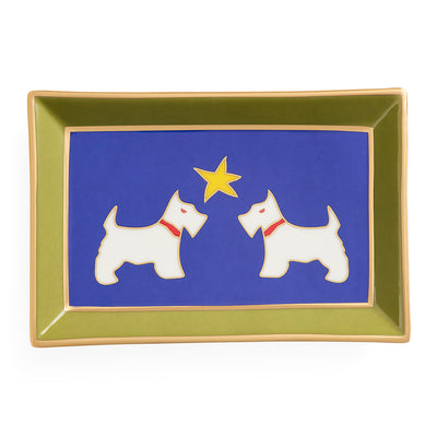 Playa Terriers Rectangle Tray by Jonathan Adler
