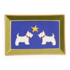 Playa Terriers Rectangle Tray by Jonathan Adler