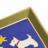 Playa Terriers Rectangle Tray by Jonathan Adler
