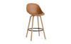 Mat Bar Chair 75 Full Upholstery Wood by Normann Copenhagen