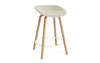 Mat Barstool 65 Full Upholstery Wood by Normann Copenhagen