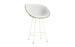 Mat Bar Armchair 65 cm Front Upholstery Steel by Normann Copenhagen