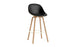 Mat Bar Chair 75 Front Upholstery Wood by Normann Copenhagen