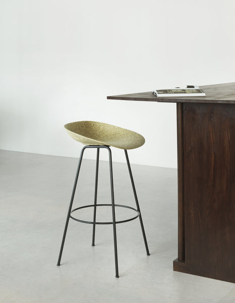 Mat Barstool 75 Steel by Normann Copenhagen