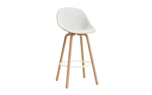 Mat Bar Chair 75 Front Upholstery Wood by Normann Copenhagen