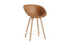 Mat Bar Armchair 65 cm Front Upholstery Wood by Normann Copenhagen