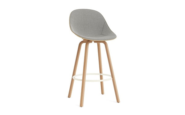 Mat Bar Chair 75 Front Upholstery Wood by Normann Copenhagen