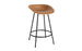 Mat Barstool 65 Front Upholstery Steel by Normann Copenhagen