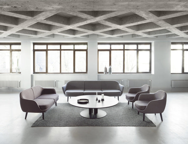 Table basse Scala H40 Ø150 cm Bois par Normann Copenhagen