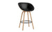 Mat Bar Armchair 75 cm Front Upholstery Wood by Normann Copenhagen