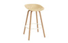 Mat Barstool 75 Wood by Normann Copenhagen