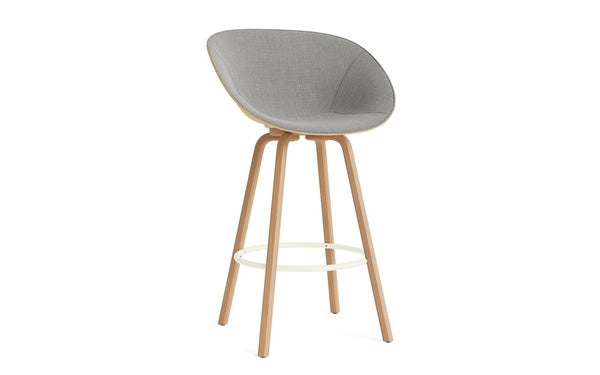 Mat Bar Armchair 75 cm Front Upholstery Wood by Normann Copenhagen