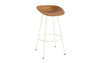 Mat Barstool 75 Front Upholstery Steel by Normann Copenhagen