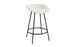 Mat Barstool 65 Front Upholstery Steel by Normann Copenhagen
