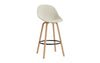 Mat Bar Chair 75 Full Upholstery Wood by Normann Copenhagen