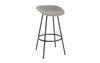 Mat Barstool 75 Front Upholstery Steel by Normann Copenhagen