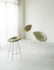 Mat Barstool 65 Full Upholstery Steel by Normann Copenhagen