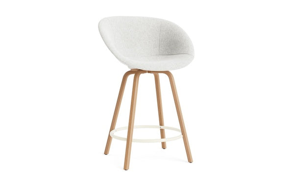 Mat Bar Armchair 65 Full Upholstery Wood by Normann Copenhagen