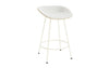 Mat Barstool 65 Front Upholstery Steel by Normann Copenhagen