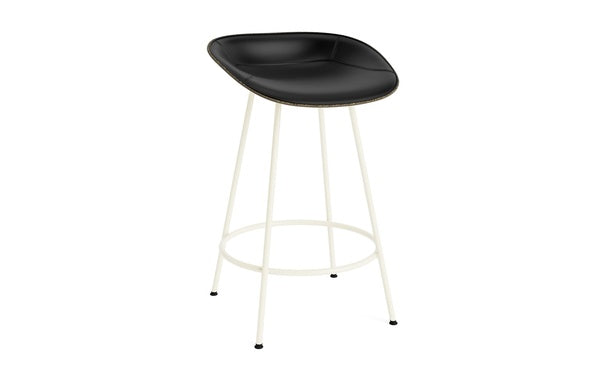 Mat Barstool 65 Front Upholstery Steel by Normann Copenhagen