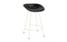Mat Barstool 65 Front Upholstery Steel by Normann Copenhagen