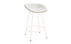 Mat Barstool 65 Front Upholstery Steel by Normann Copenhagen