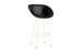 Mat Bar Armchair 75 cm Front Upholstery Steel by Normann Copenhagen