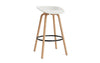 Mat Barstool 75 Full Upholstery Wood by Normann Copenhagen