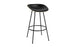 Mat Barstool 75 Front Upholstery Steel by Normann Copenhagen