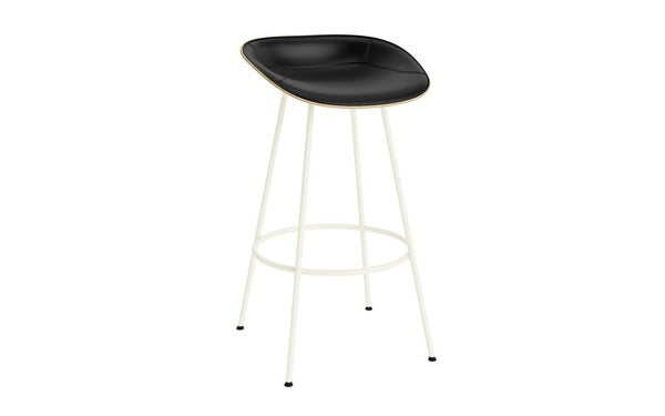 Mat Barstool 75 Front Upholstery Steel by Normann Copenhagen