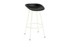 Mat Barstool 75 Front Upholstery Steel by Normann Copenhagen