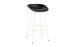 Mat Barstool 75 Front Upholstery Steel by Normann Copenhagen