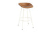 Mat Barstool 75 Front Upholstery Steel by Normann Copenhagen
