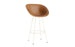 Mat Bar Armchair 75 cm Front Upholstery Steel by Normann Copenhagen