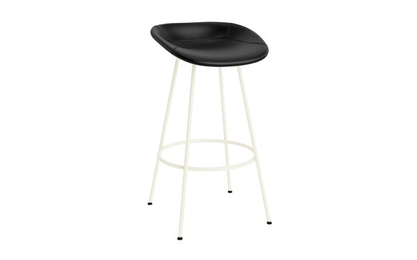 Mat Barstool 75 Full Upholstery Steel by Normann Copenhagen
