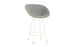 Mat Bar Armchair 65 cm Front Upholstery Steel by Normann Copenhagen