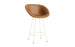 Mat Bar Armchair 65 cm Full Upholstery Steel by Normann Copenhagen