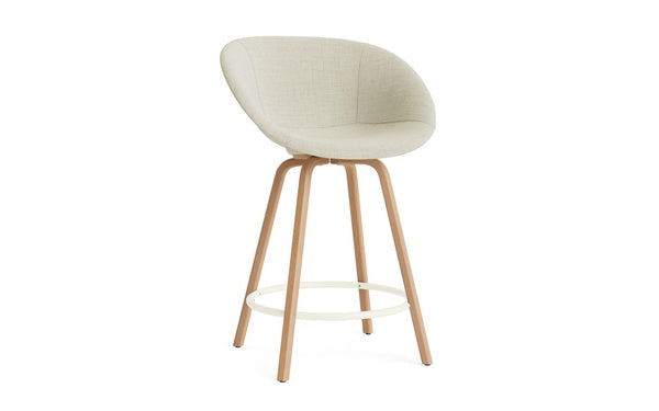 Mat Bar Armchair 65 Full Upholstery Wood by Normann Copenhagen