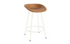 Mat Barstool 65 Full Upholstery Steel by Normann Copenhagen