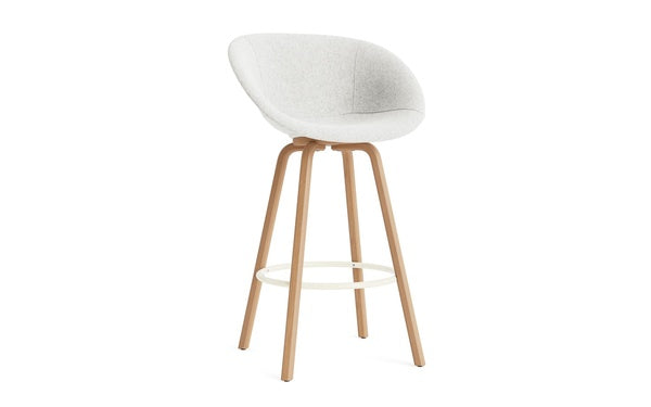 Mat Bar Armchair 75 Full Upholstery Wood by Normann Copenhagen