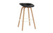 Mat Barstool 75 Full Upholstery Wood by Normann Copenhagen