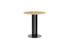 Scala Café Table H75 Ø70 cm Wood by Normann Copenhagen