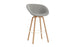 Mat Bar Armchair 75 Full Upholstery Wood by Normann Copenhagen