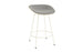 Mat Barstool 65 Front Upholstery Steel by Normann Copenhagen