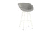 Mat Bar Armchair 75 cm Full Upholstery Steel by Normann Copenhagen