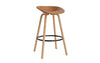 Mat Barstool 75 Full Upholstery Wood by Normann Copenhagen